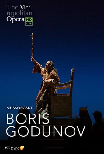 Poster for The Metropolitan Opera: Boris Godunow