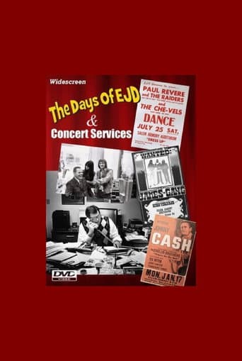 Poster for The Days of EJD and Concert Services: A Northwest Rock & Roll Story