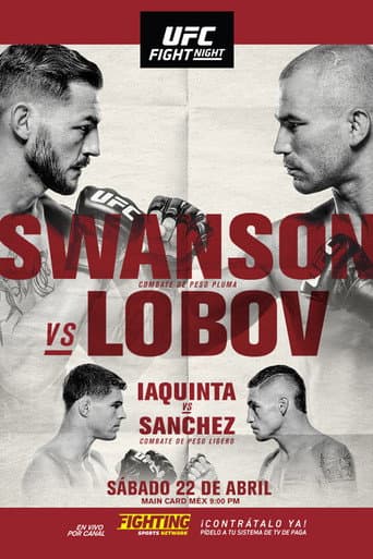 Poster for UFC Fight Night 108: Swanson vs. Lobov