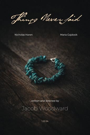 Poster for Things Never Said