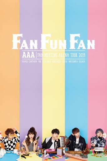 Poster for AAA FAN MEETING ARENA TOUR 2019 ～FAN FUN FAN～