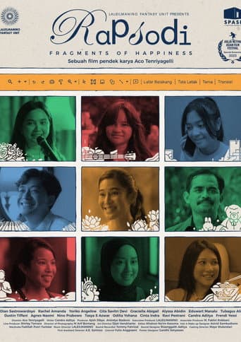Poster for Rapsodi: Fragments of Happiness