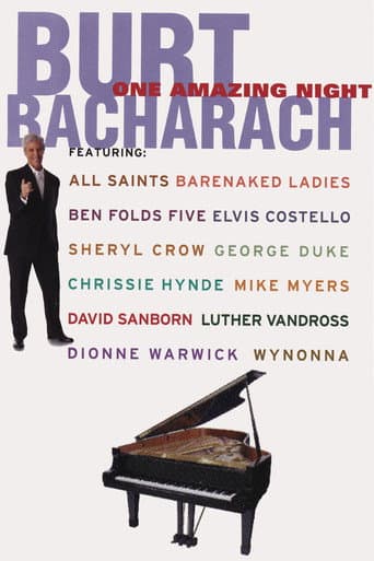 Poster for Burt Bacharach: One Amazing Night