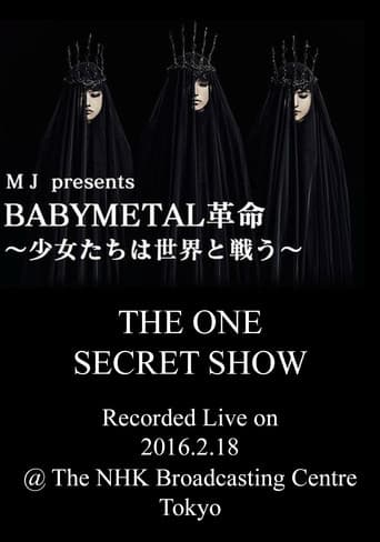 Poster for BABYMETAL Live at NHK Broadcasting Center - The One Secret Show