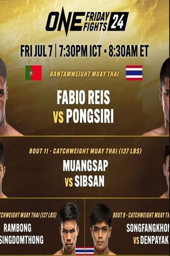 Poster for ONE Friday Fights 24: Reis vs. Pongsiri 2