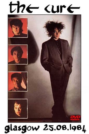 Poster for The Cure ‎– Live In Glasgow