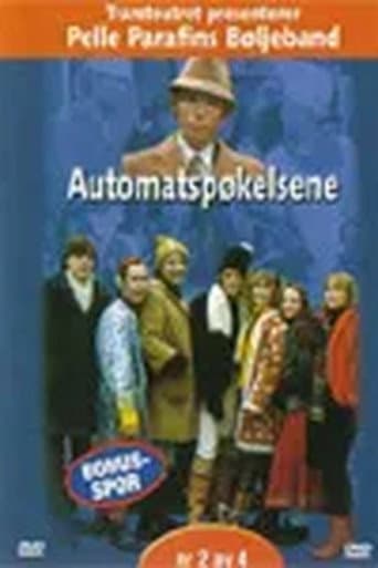 Poster for Pelle Parafins Bøljeband og automatspøkelsene