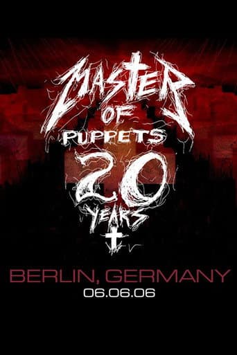 Poster for Metallica: Live in Berlin, Germany - June 6, 2006