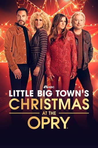 Poster for Little Big Town's Christmas at the Opry