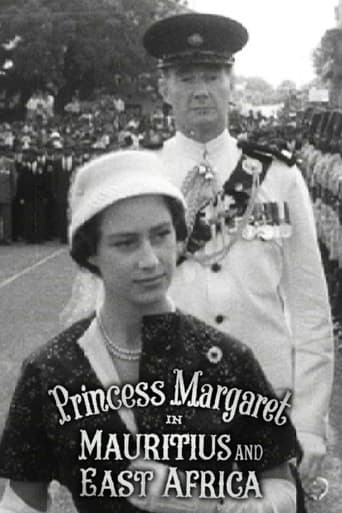 Poster for Princess Margaret in Mauritius and East Africa