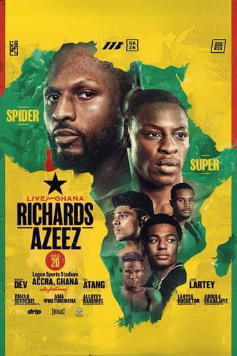Poster for Craig Richards vs. Dan Azeez