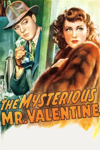 Poster for The Mysterious Mr. Valentine