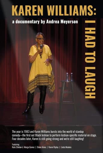 Poster for Karen Williams: I Had To Laugh