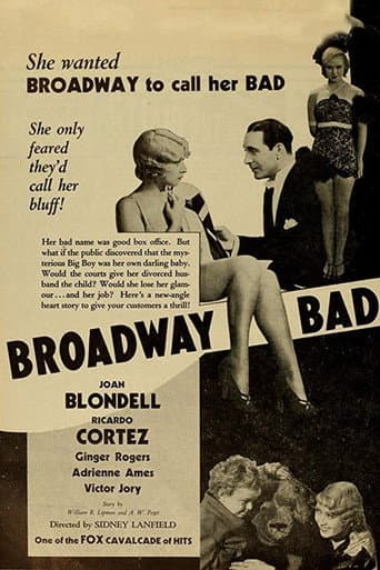 Poster for Broadway Bad