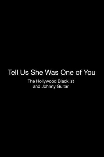 Poster for Tell Us She Was One of You: The Hollywood Blacklist and 'Johnny Guitar'