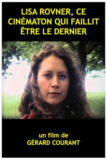 Poster for Lisa Rovner, ce cinématon qui faillit être le dernier