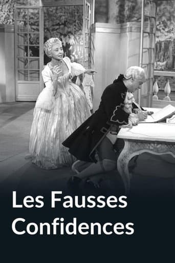 Poster for Les Fausses Confidences