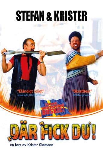 Poster for Där fick du!