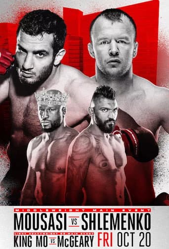 Poster for Bellator 185: Mousasi vs. Shlemenko