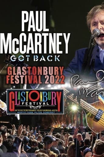 Poster for Paul McCartney at Glastonbury Festival