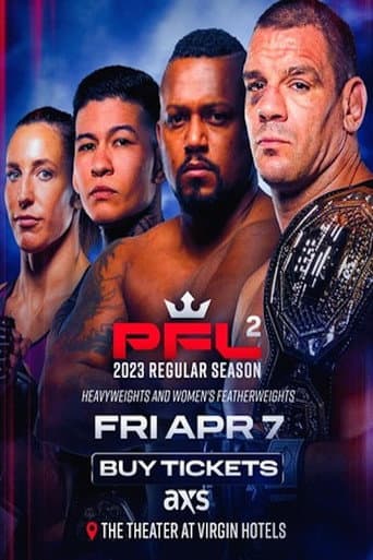 Poster for PFL 2023 #2: Regular Season - Pacheco vs. Budd