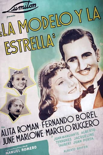 Poster for La modelo y la estrella