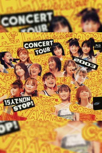 Poster for Morning Musume. 2003 Autumn 15nin de NON STOP!