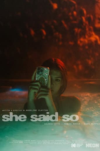 Poster for She Said So