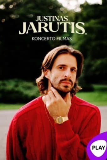 Poster for Justinas Jarutis. Koncerto filmas