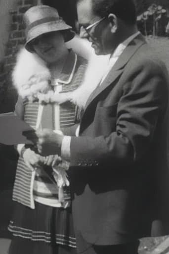 Poster for Mabel and Bill Dumphy's visit with Hazel & Lon Chaney