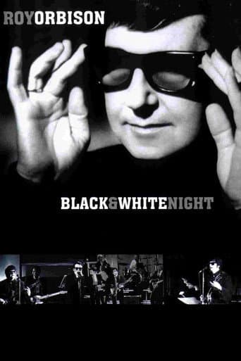 Poster for Roy Orbison and Friends: A Black and White Night