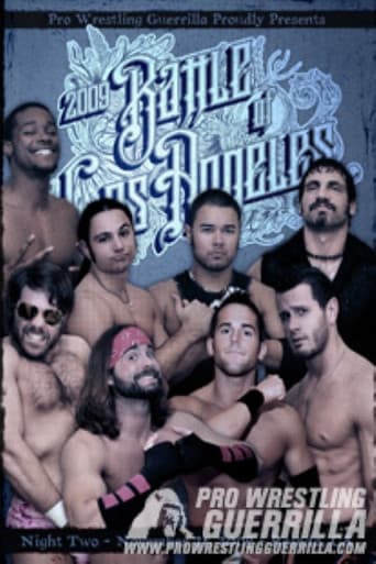Poster for PWG: 2009 Battle of Los Angeles - Night 2