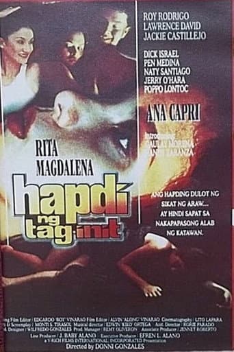 Poster for Hapdi ng Tag-init