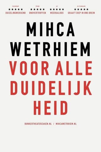 Poster for Micha Wertheim: Voor Alle Duidelijkheid
