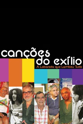 Poster for Canções do Exílio: A Labareda Que Lambeu Tudo