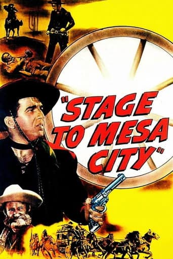 Poster for Stage to Mesa City