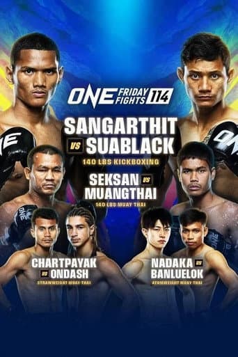 Poster for ONE Friday Fights 114: Sangarthit vs. Suablack