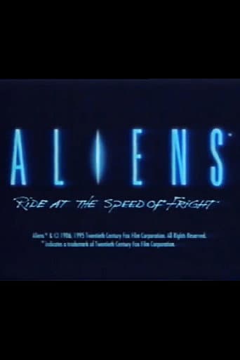 Poster for Aliens: Ride at the Speed of Fright