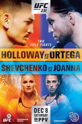 Poster for UFC 231: Holloway vs. Ortega