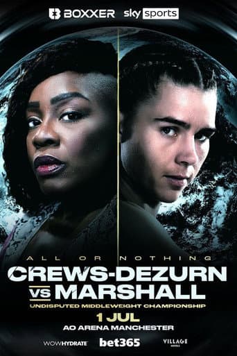 Poster for Franchón Crews-Dezurn vs. Savannah Marshall
