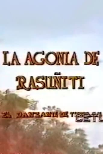 Poster for La agonía de Rasu Ñiti: El Danzante de Tijeras