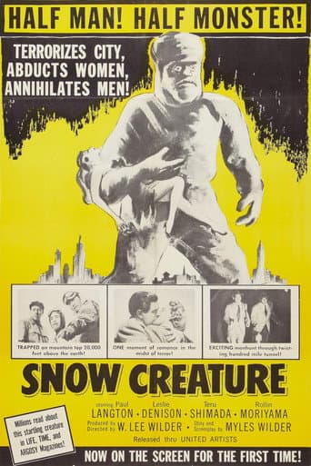 Poster for The Snow Creature