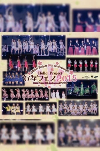 Poster for Hello! Project 2018 Hina Fes ~Hello! Project 20th Anniversary!! Premium~