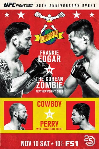 Poster for UFC Fight Night 139: Korean Zombie vs Rodriguez