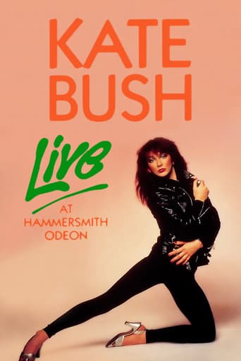 Poster for Kate Bush: Live at Hammersmith Odeon