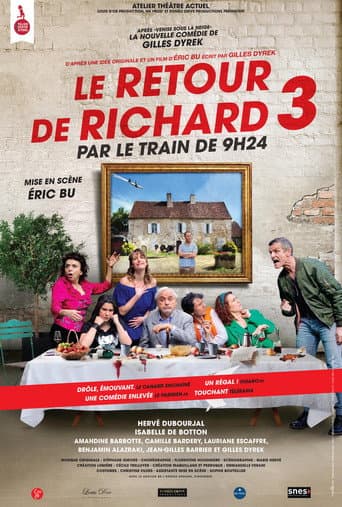 Poster for Le retour de Richard 3 par le train de 9h24
