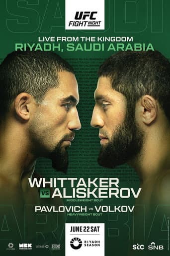 Poster for UFC on ABC 6: Whittaker vs. Aliskerov
