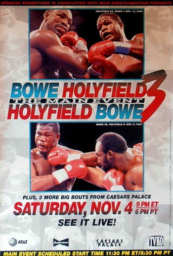 Poster for Evander Holyfield vs. Riddick Bowe III