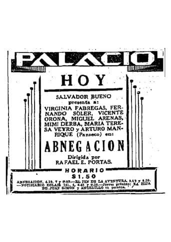 Poster for Abnegación