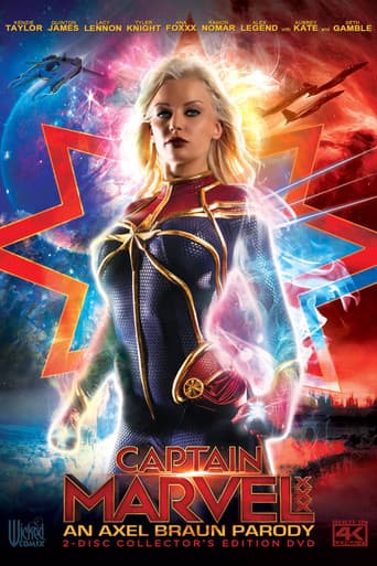 Poster for Captain Marvel XXX: An Axel Braun Parody